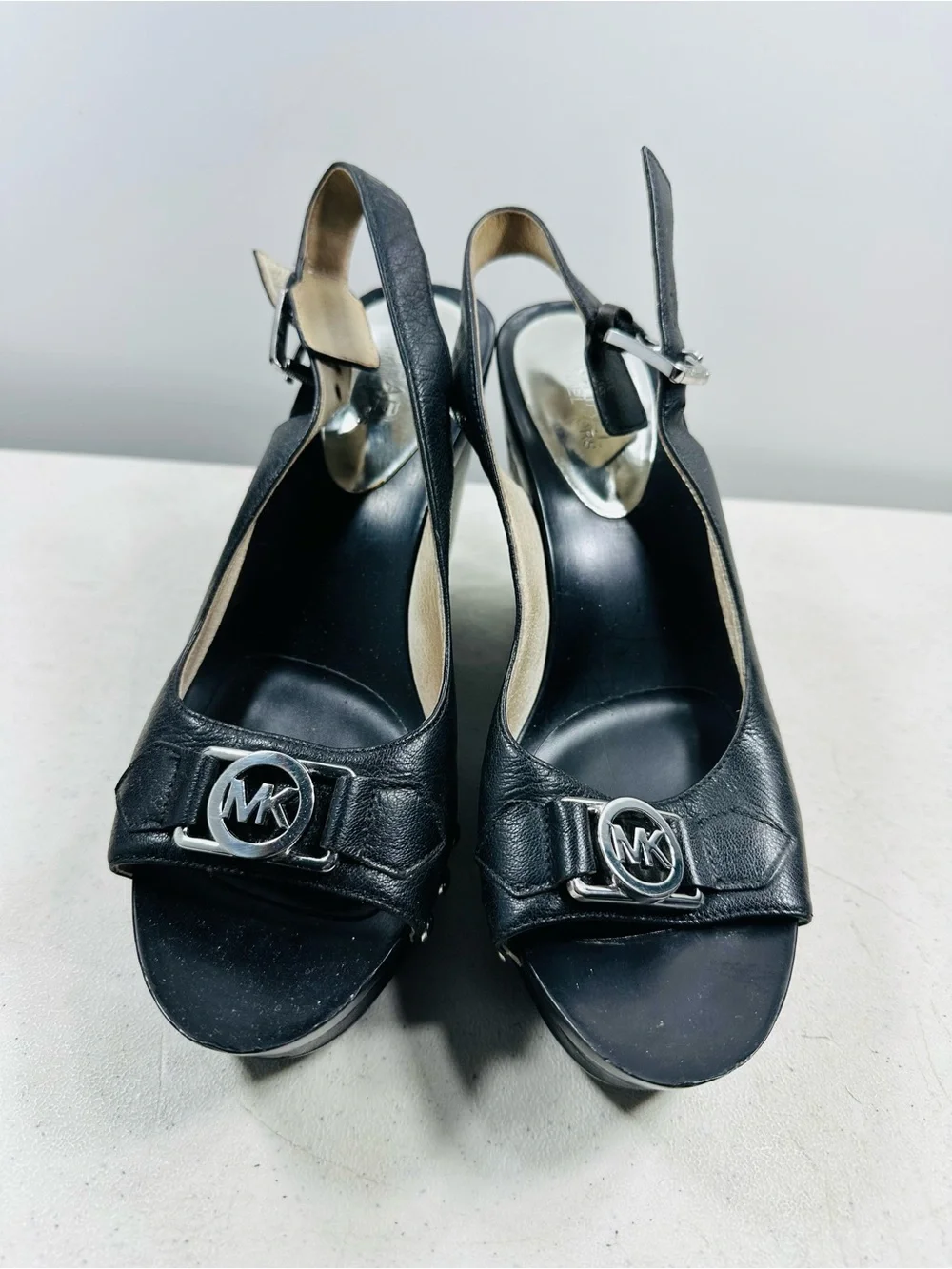 Michael Michael Kors Charm slingback sandals size 8 M